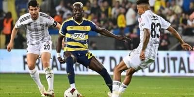 Ankaragücü ile Beşiktaş Ziraat Türkiye Kupası yarı final ilk maçında golsüz berabere kaldı