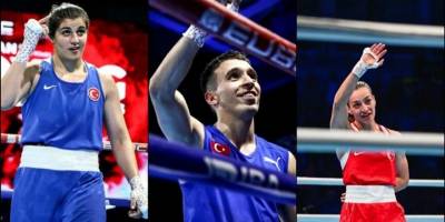 Avrupa Şampiyonası'nda 3 milli boksör finale kaldı