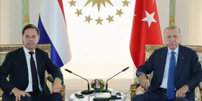 Cumhurbaşkanı Erdoğan, Hollanda Başbakanı Rutte'yi kabul etti