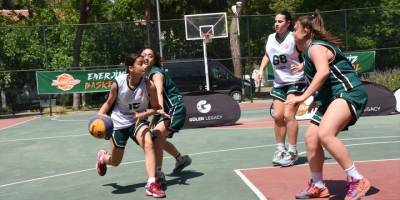 Aydın'da "Enerjisa Üretim 3x3 Cup" basketbol turnuvası yapıldı