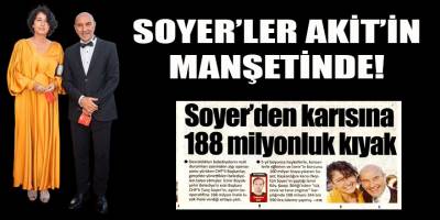 Soyer’den karısına 188 milyonluk kıyak