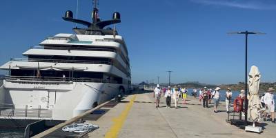 Bodrum'a "Emerald Azzurra" gemisiyle 84 yolcu geldi