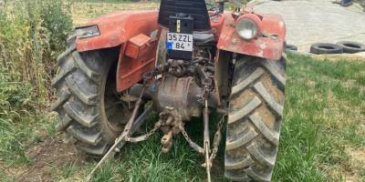 Ödemiş'te traktörün altında kalan sürücü ağır yaralandı