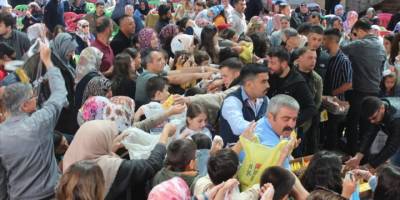 Ödemiş'te 627 yıllık gelenek "Helvuç" kutlandı