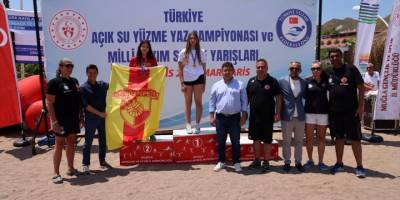 Türkiye Açık Su Yüzme Yaz Şampiyonası tamamlandı