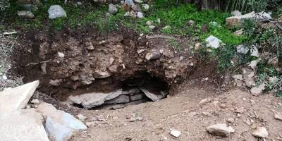 Bodrum Pedasa Antik Kenti'nde kaçak kazı yapıldığı tespit edildi