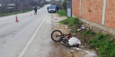 Aydın'da kamyonetle çarpışan motosikletin sürücüsü öldü