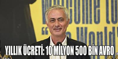 Fenerbahçe, Jose Mourinho'nun ücretini KAP'a bildirdi