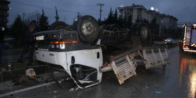 Manisa’da feci kaza: 1'i ağır 4 yaralı