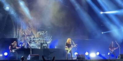 ABD'li metal grubu Megadeth, İstanbul'da konser verdi