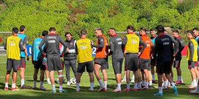 A Milli Futbol Takımı'nda Gürcistan maçı hazırlıkları sürdü