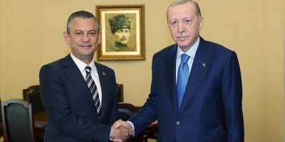 Cumhurbaşkanı Erdoğan, CHP Genel Başkanı Özel ile bayramlaştı