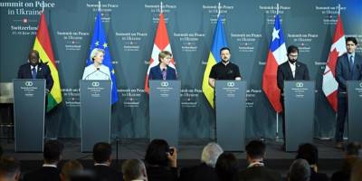 İsviçre'nin ev sahipliğinde düzenlenen Ukrayna Barış Zirvesi sona erdi
