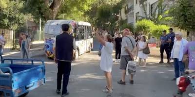 Adalar'da İETT'ye minibüs tepkisi sürüyor