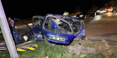 Kütahya'da trafik kazasında 1 kişi öldü, 4 kişi yaralandı