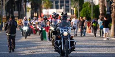 İzmir'de Filistin'e destek için araç konvoyu oluşturuldu