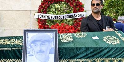 Volkan Demirel'in babası Ali Naci Demirel, son yolculuğuna uğurlandı