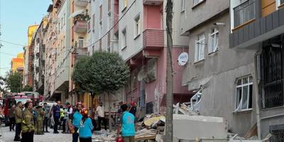 Bahçelievler’de 4 katlı bina çöktü