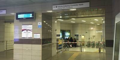 İstanbul’da bazı metro istasyonları ve Taksim-Kabataş füniküler hattı geçici olarak çalışmayacak