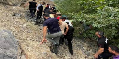 Girdiği derede akıntıya kapılan genç boğuldu