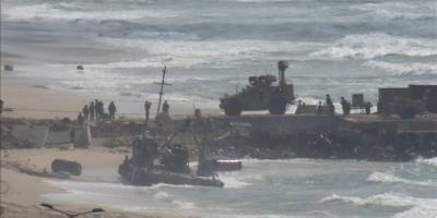 Pentagon: Gazze’deki yüzer iskele halen İsrail’in Aşdod Limanı'nda tutuluyor