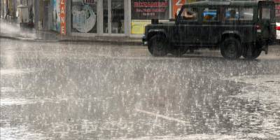 Kars'ta sağanak etkili oldu