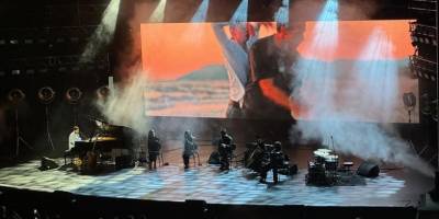 Piyanist Evgeny Grinko, Harbiye Cemil Topuzlu Açıkhava Tiyatrosu'nda konser verdi