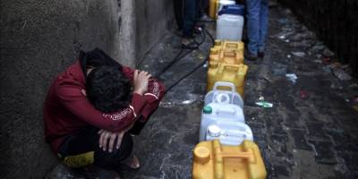 İsrail saldırıları altındaki Gazze'de susuzluk, 700 bin insanın hayatını tehdit ediyor