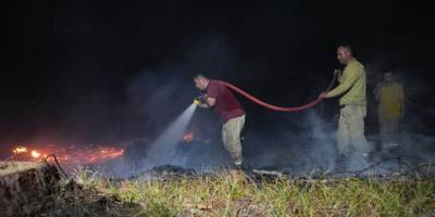 Orman yangınlarının kara savaşçıları mücadelesini aralıksız sürdürüyor