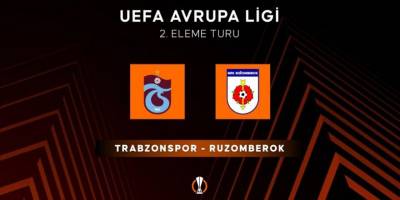 Trabzonspor'un UEFA Avrupa Ligi'nde rakibi Ruzomberok oldu