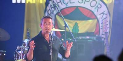 Fenerbahçe Kulübü Başkanı Koç, Bodrum'da "19.07 Dünya Fenerbahçeliler Günü" etkinliğinde konuştu