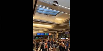 Olimpiyatlara ev sahipliği yapan Fransa’da açılış öncesi tren hatları devre dışı kaldı