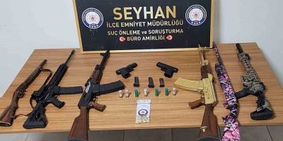 Adana'da havaya ateş açtıkları görüntüleri sosyal medyada paylaşan 4 kişi yakalandı