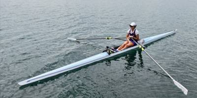 Milli kürekçi Elis Özbay, Paris 2024'te çeyrek finale yükseldi