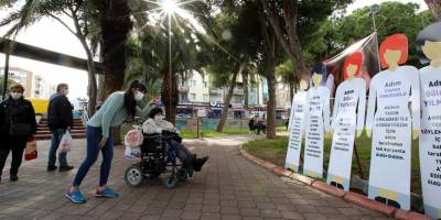 Özgecan Aslan için Şirinyer Parkı’nda farkındalık koridoru