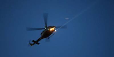 Çalıntı helikopterle otelin çatısına düştü