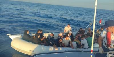 Bodrum açıklarında 61 yabancı uyruklu yakalandı, 55 düzensiz göçmen kurtarıldı
