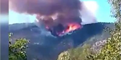 Karabük'te ormanlık alanda çıkan yangına müdahale ediliyor