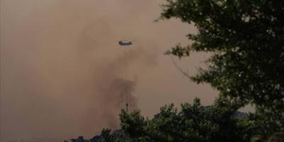 Ülke genelinde devam eden 6 orman yangınını söndürme çalışmaları sürüyor