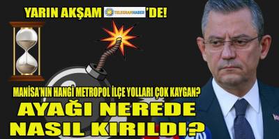 Manisa'nın hangi metropol ilçesinin zemini kaygan?