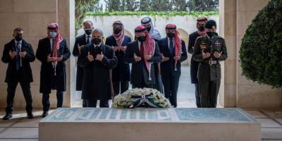 Ürdün Kralı 2. Abdullah ile Prens Hamza siyasi krizin ardından ilk kez yan yana