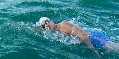 Berker Göker, Manş'ı yüzerek geçen 19. Türk oldu