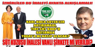 Başkan Tugay'dan İzmir'in Süt Kuzularına: Sütleri artık Batmanlı şirketin Van şubesinden mi gelecek?