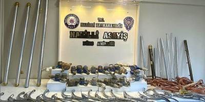 Nazilli’de inşaat hırsızı yakalandı