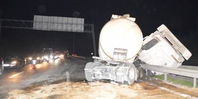 TEM Otoyolu’nda feci kaza