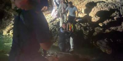 Muğla açıklarında 5 düzensiz göçmen kurtarıldı