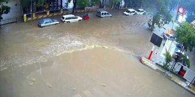 Kahramanmaraş'ta sağanak etkili oldu