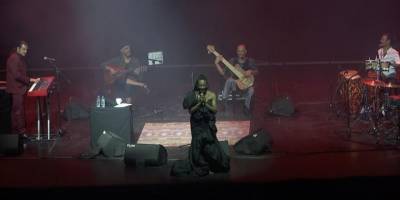 İspanyol şarkıcı Buika, Harbiye'de konser verdi