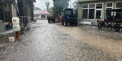 Ağrı'da sağanak ve dolu etkili oldu