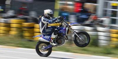 Türkiye Süpermoto Şampiyonası final yarışları Uşak'ta yapıldı